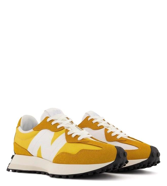 new balance women 327 golden hour sneakers