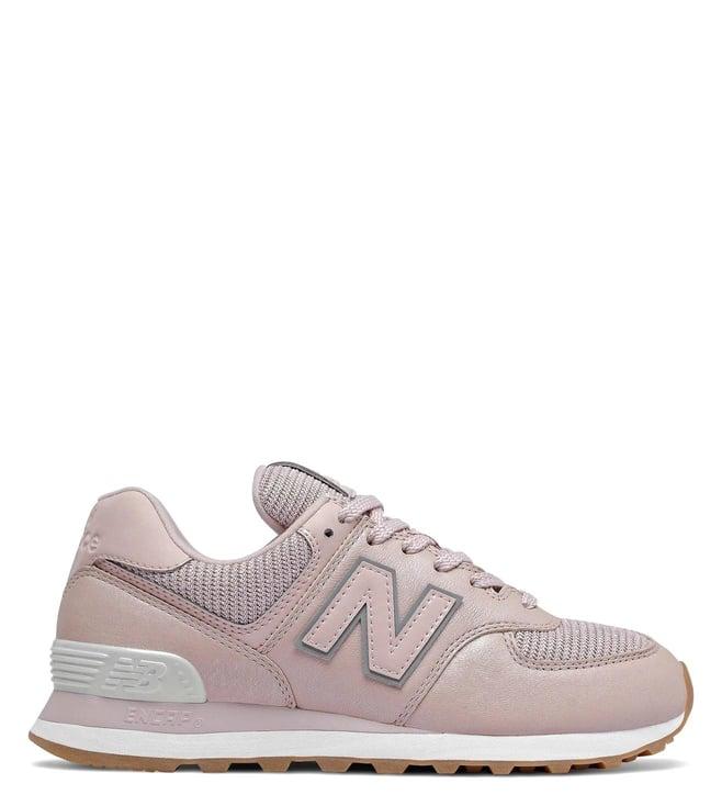 new balance women 574 tan sneakers