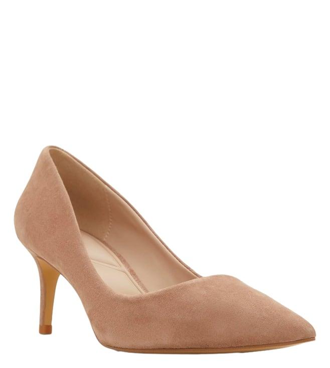 aldo women's stessylow other medium beige pumps