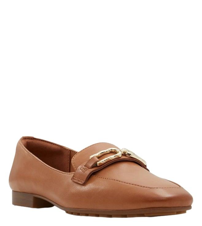 aldo women's cadoder dark beige loafers