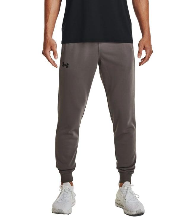 under armour brown armour fleece joggers