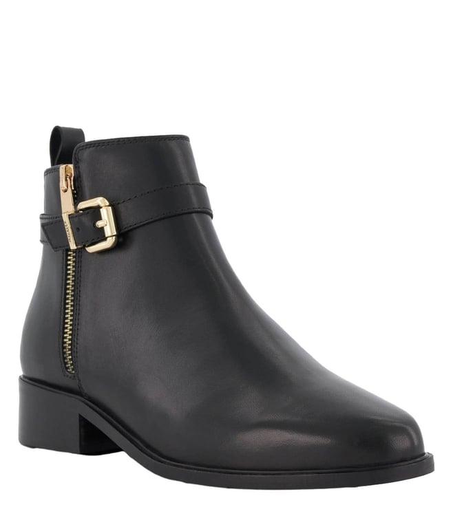 dune london women's pepi black boots