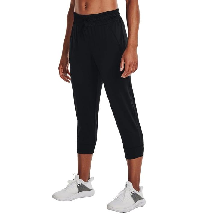 under armour black heatgear capri pants