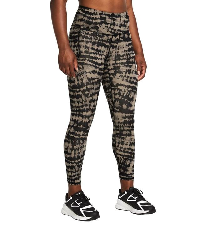 under armour brown motion printed ankle leggings