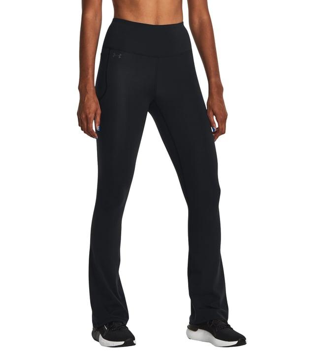 under armour black motion flare pants