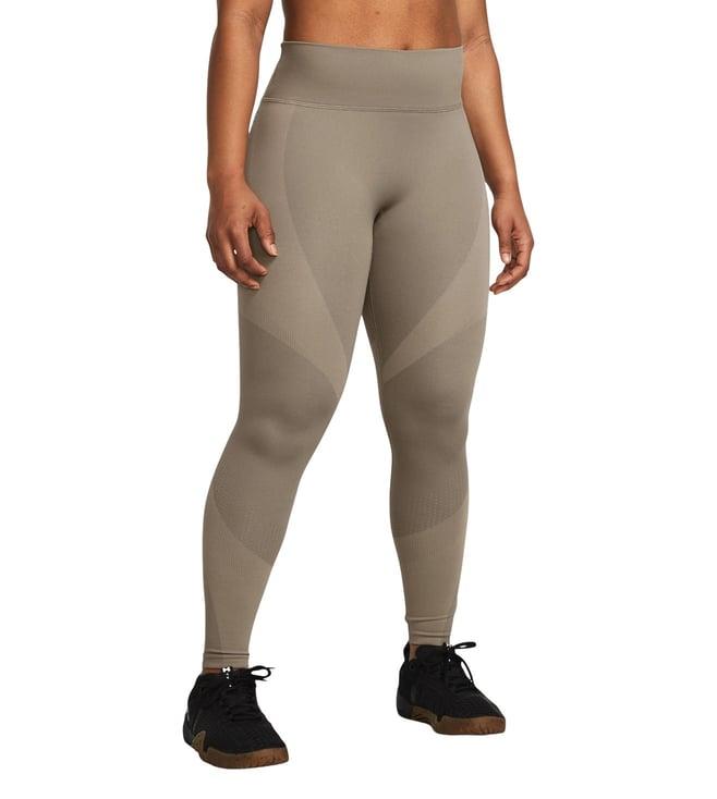 under armour brown vanish elite seamless ankle leggings