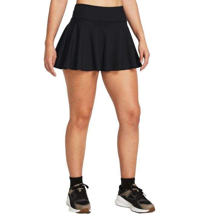 under armour black motion skort