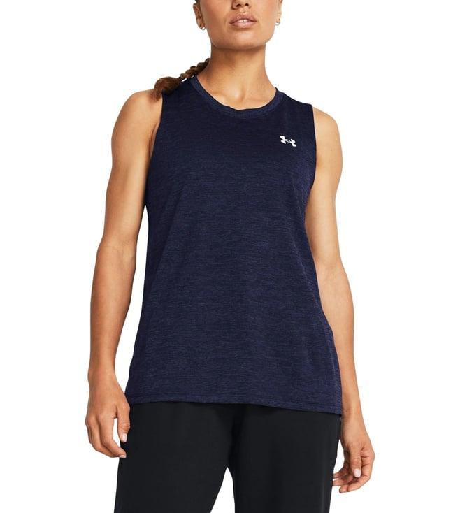 under armour blue tech twist tank