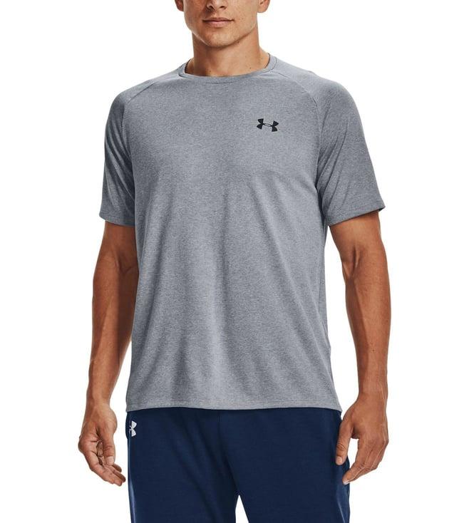 under armour grey tech 2.0 short sleeve t-shirt