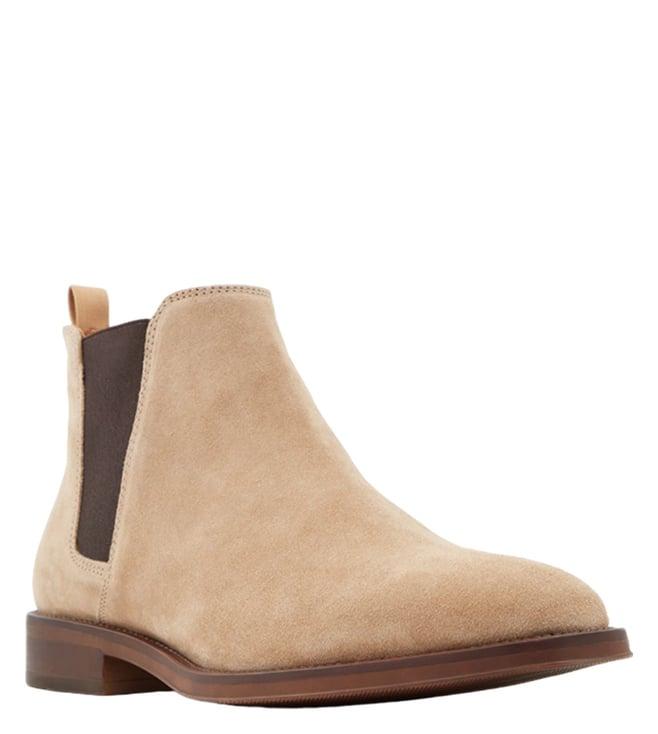 aldo men's gweracien light brown chelsea boots