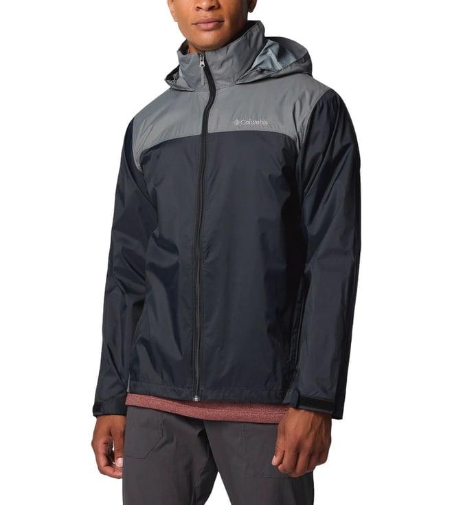 columbia mens grey glennaker lake ii water resistant jacket