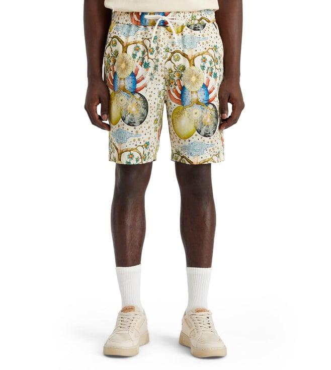 scotch & soda embassy aop fave - printed embassy of the free mind shorts