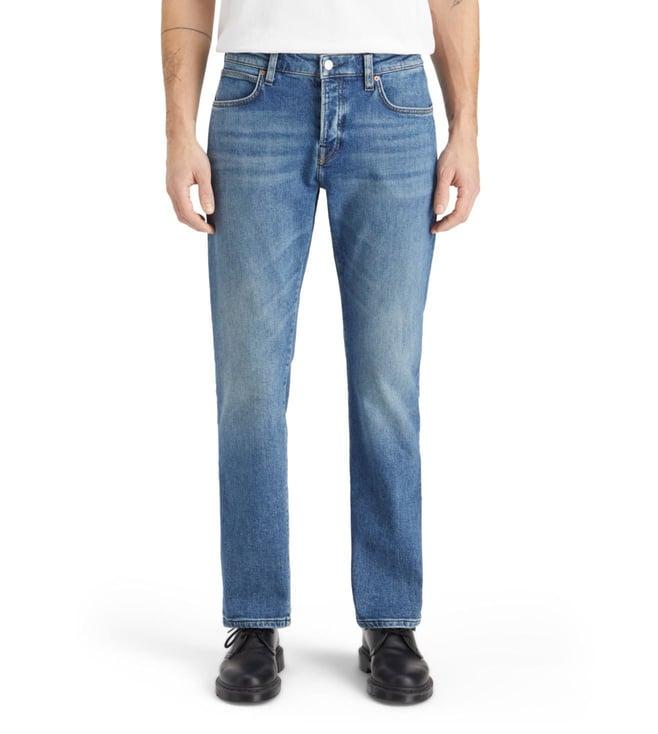 scotch & soda blue moves core the zee straight fit jeans