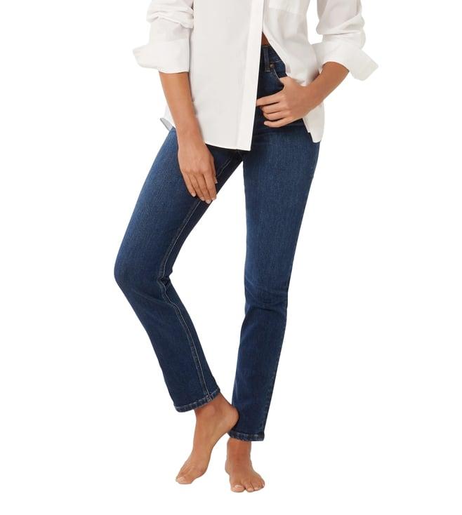 forever new regular slim blue myla high rise jeans