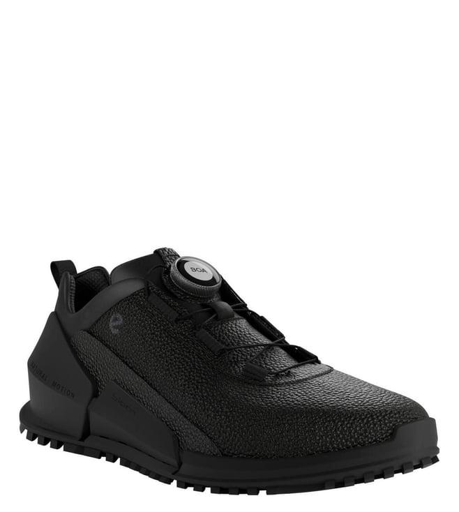 ecco men's biom 2.0 black sneakers