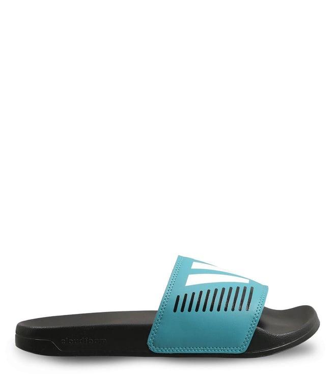 adidas men's turquoise contaro ms flip flops