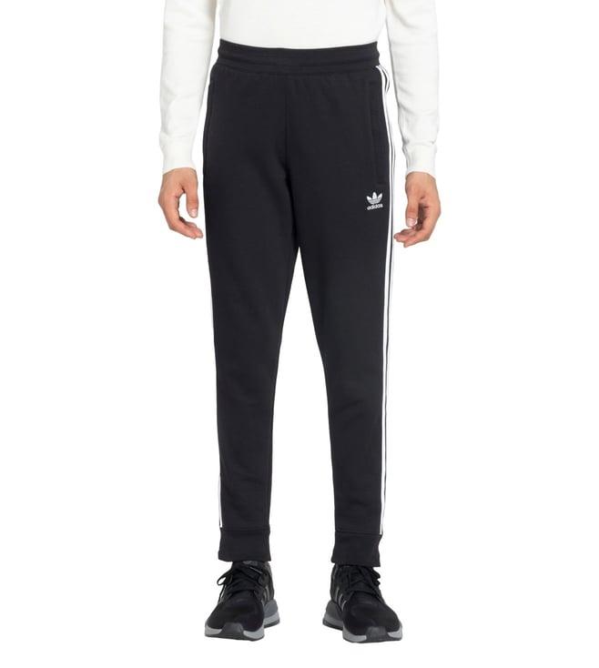 adidas originals men black 3-stripes track pant