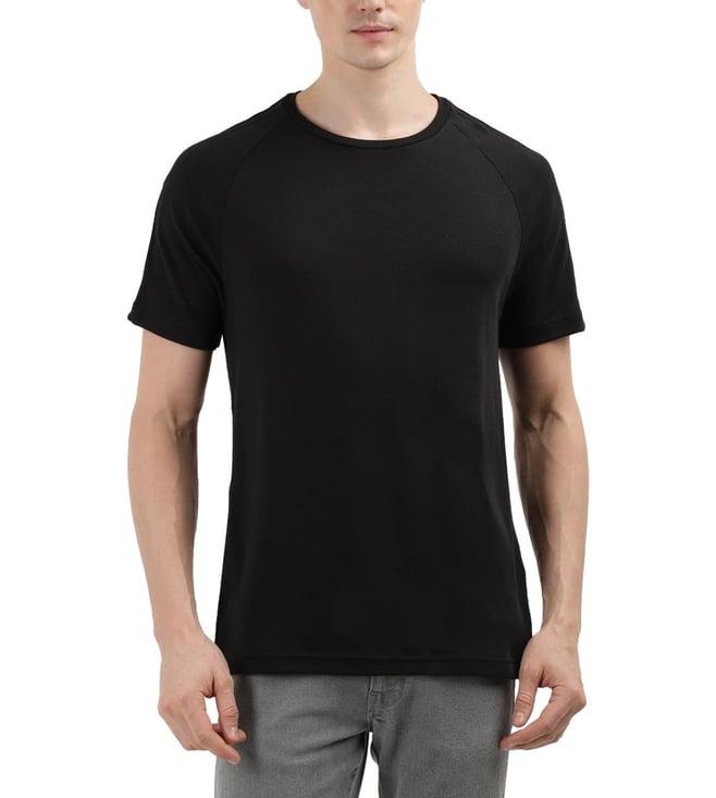 calvin klein mens black solid update regular t shirt