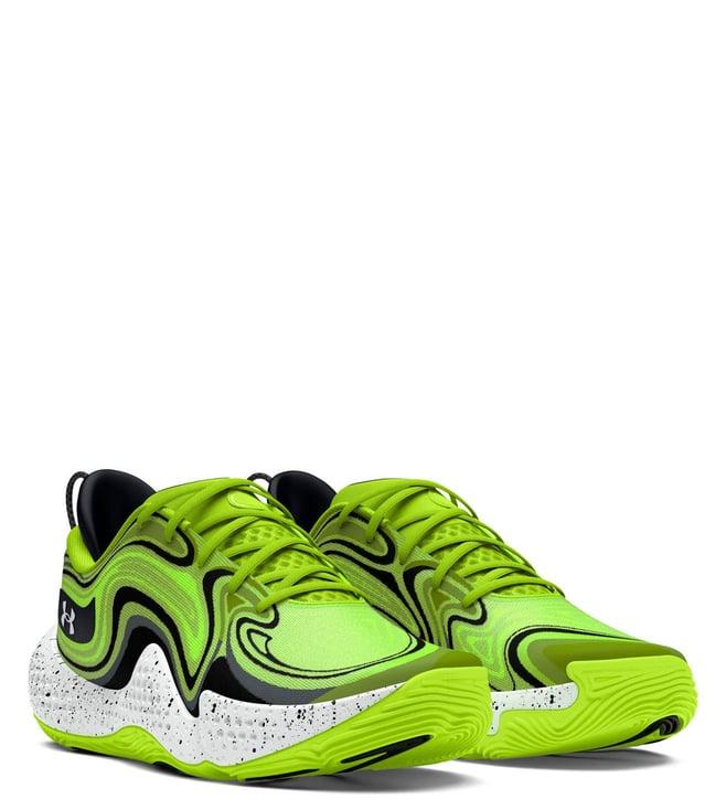 under armour men's spawn 6 green sneakers