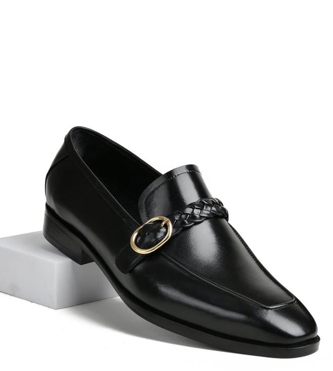 luxoro formello men's laurin black loafers