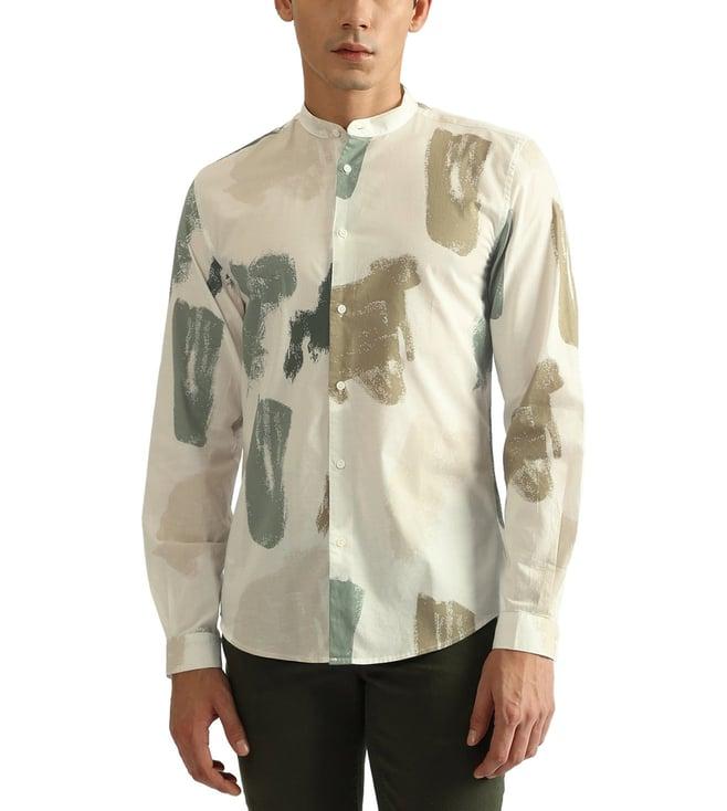 antony morato multi printed slim fit shirt