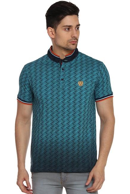 duke turquoise smart fit t-shirt