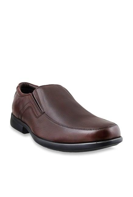 j. fontini by mochi men's dark brown slip-ons