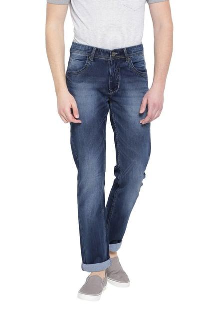 duke blue lightly washed jeans