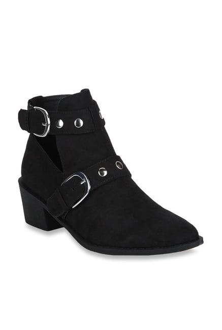 truffle collection black casual boots