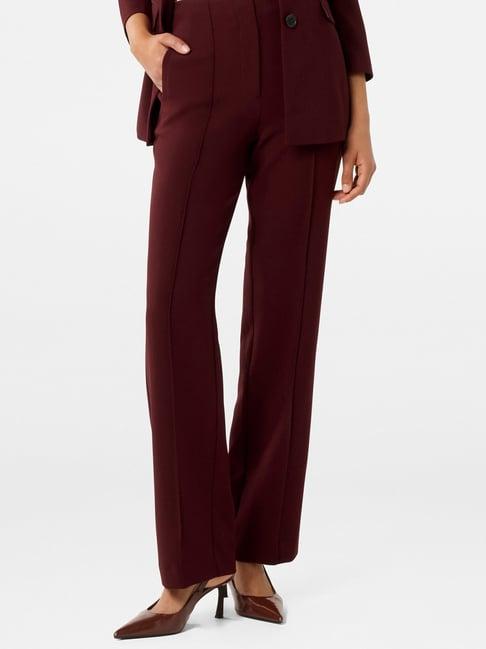 forever new zali pintuck straight leg trousers