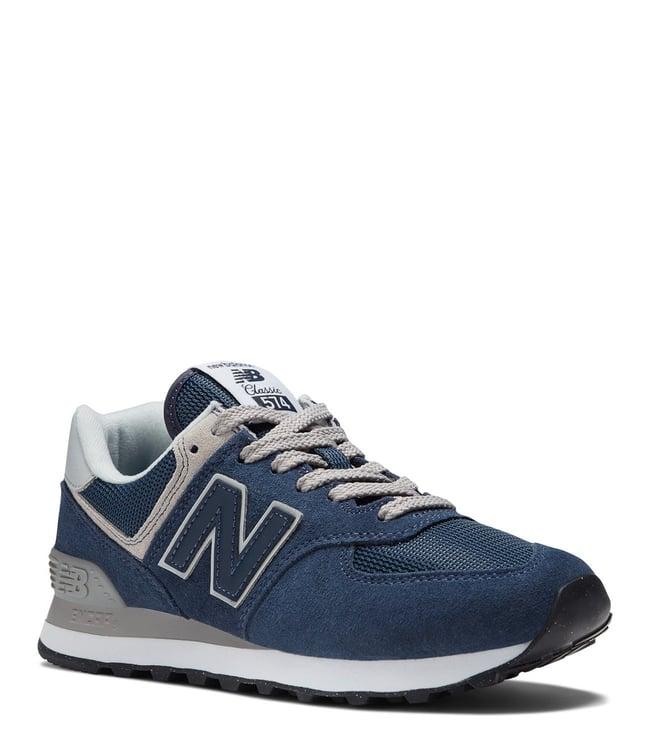 new balance women's navy sneakers