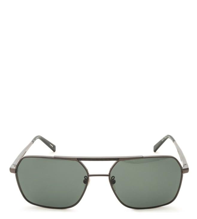 chopard green uv protected geometric sunglasses for men schd5362568psg