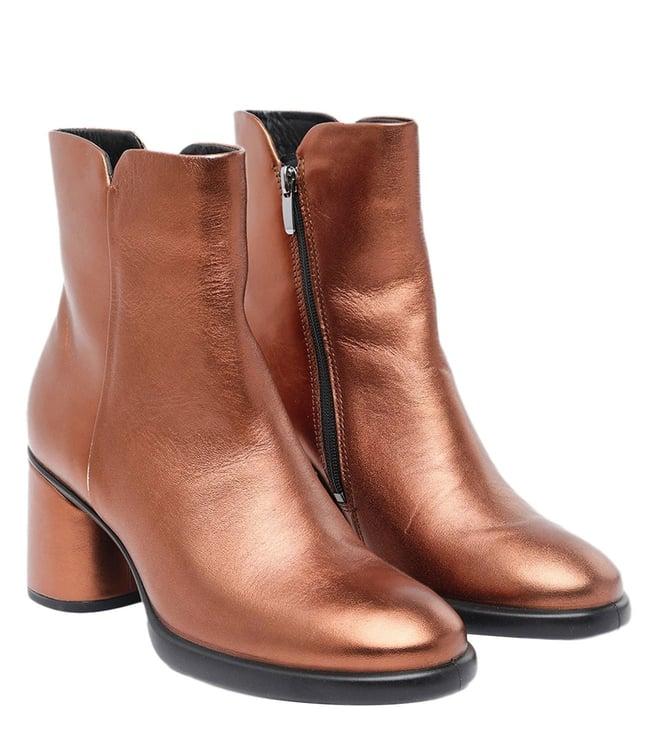 ecco women's sculpted lx 55 bronze antique boots