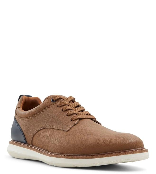 aldo men's preth220 cognac sneakers