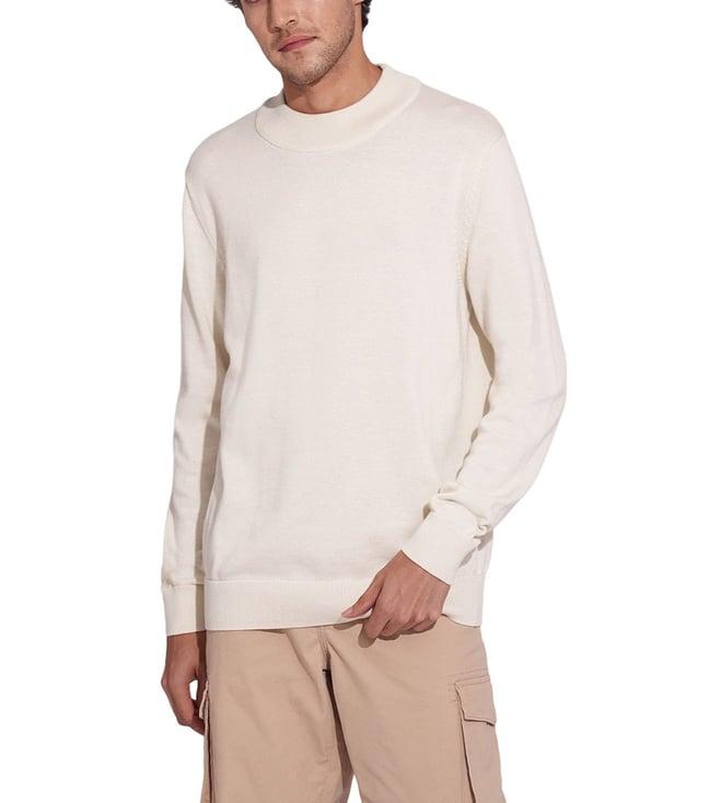 selected homme tofu knitted regular fit pullover