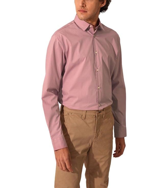 selected homme lilas slim fit shirt