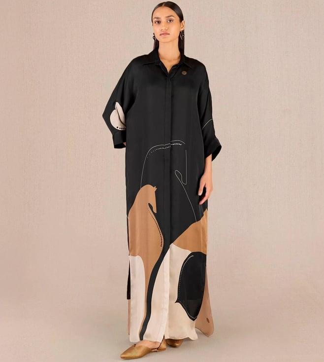 ampm black qubool rabiya dress