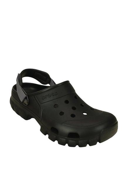 crocs unisex offroad sport black & graphite clogs