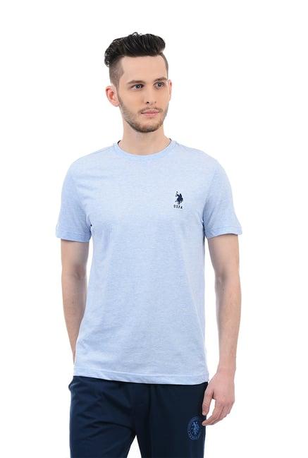 u.s. polo assn. light blue regular fit t-shirt