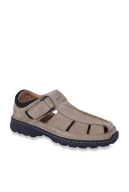 woodland men's khaki fisherman sandals