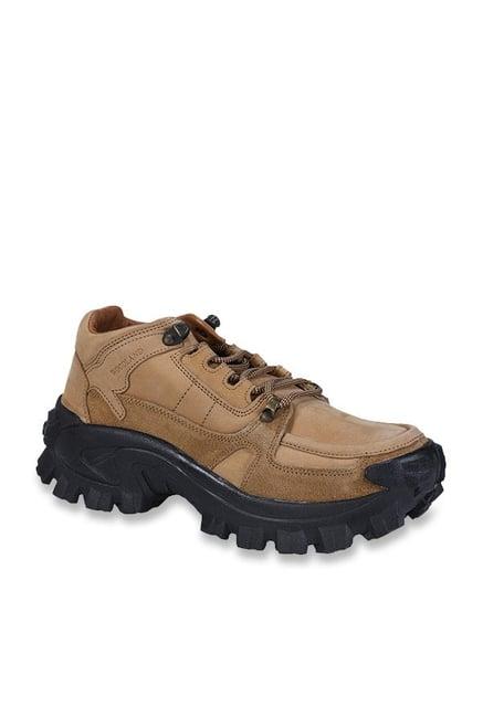 woodland men's khaki casual boots