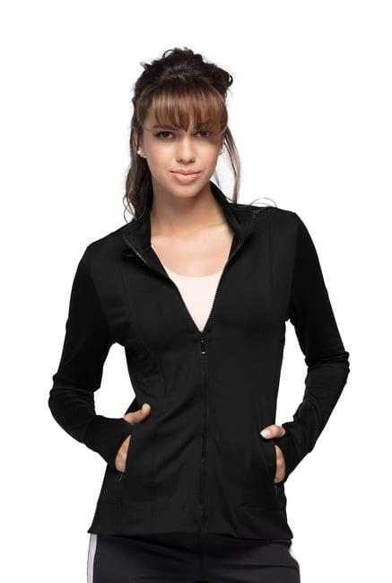 enamor black athleisure jacket