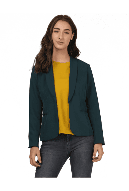 harpa green full sleeves jacket