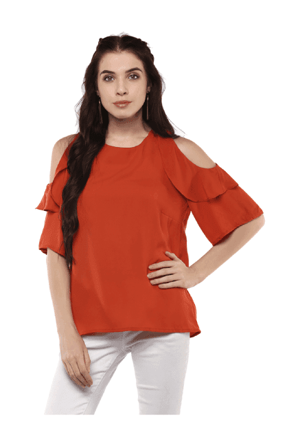 harpa rust regular fit top