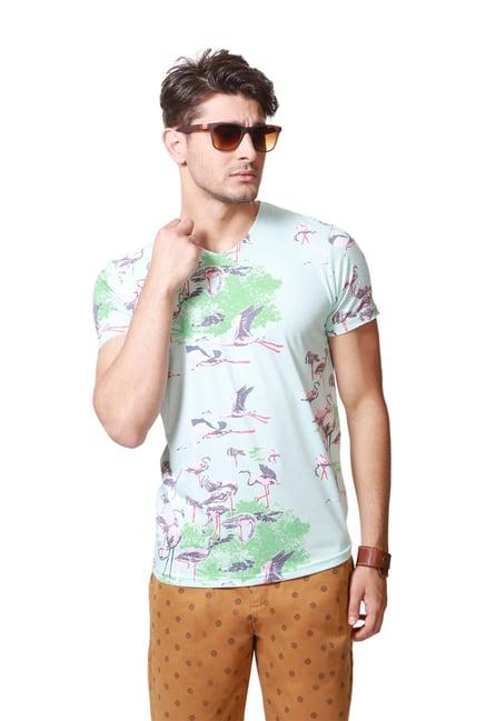 people sea green half sleeves t-shirt