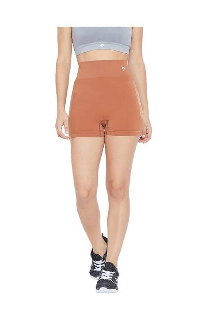 c9 brown regular fit shorts