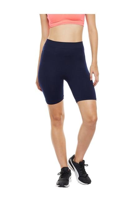 c9 navy regular fit sports shorts