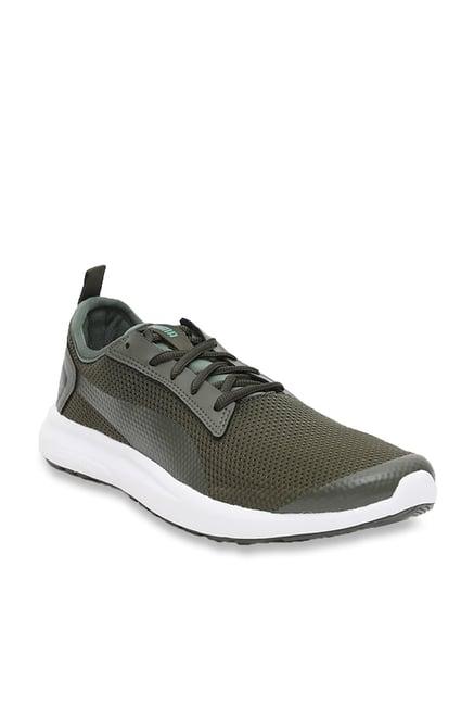 puma men's breakout v2 forest night sneakers