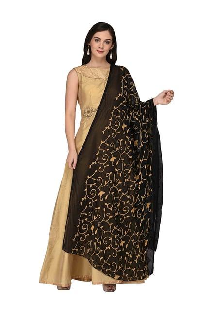 dupatta bazaar black dupatta