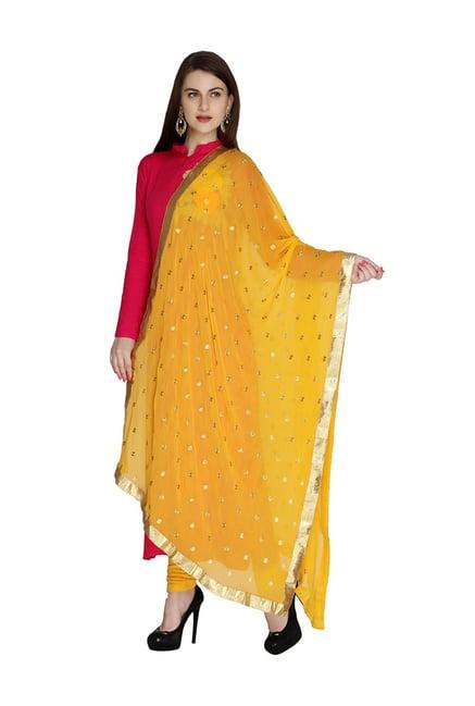 dupatta bazaar yellow dupatta